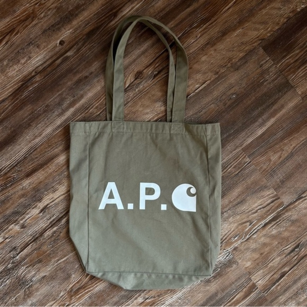 Carhartt WIP X APC tote bag